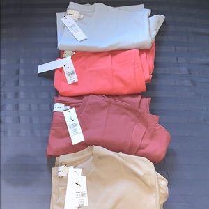 4 large t shirts